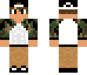 skater camo boy