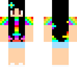 rainbow girl