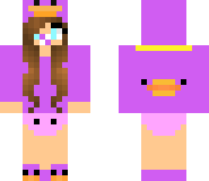 baby duck skin purple