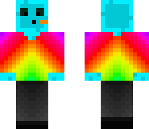 blue slime - rainbow shirt