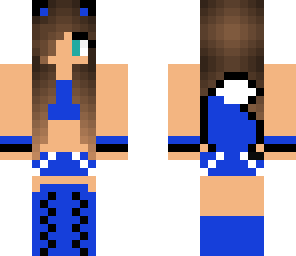 blue fox girl