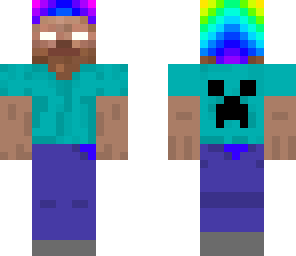 rainbow herobrine