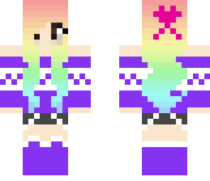 purple sweater girl