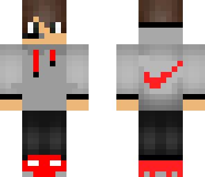 red gamer nike boy