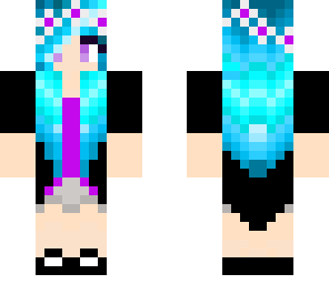 light blue hair girl