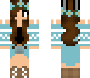 winter bunny girl