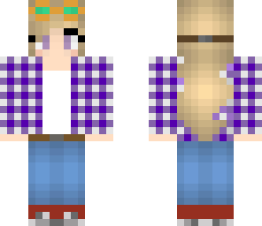 plaid mechanic girl