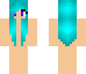 blue neon hair base