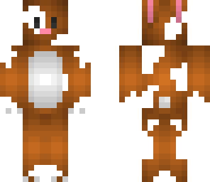 spotted caramel bunny