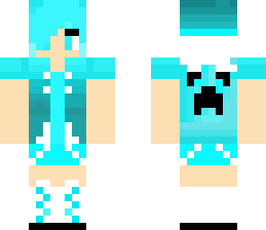 blue girl