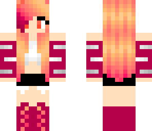 fire summer girl