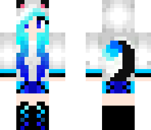 turqoise cat girl v2