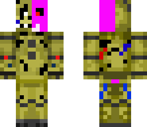 purple guy inside springtrap