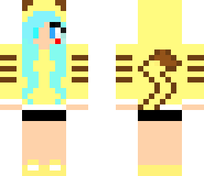 color pika girl