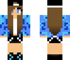 blue girl