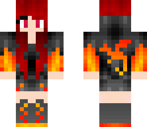 fire dragon girl