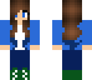 tomboy with blue tips