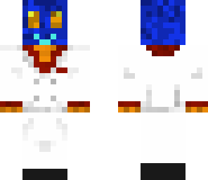 blue head