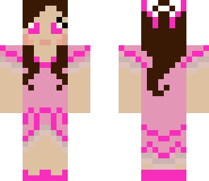 jen with pink eyes
