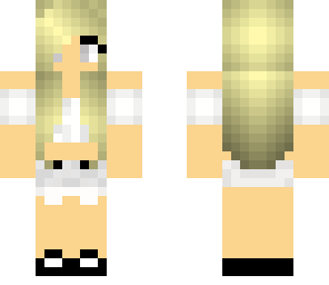 white dressed girl