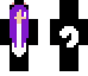 purple cat girl