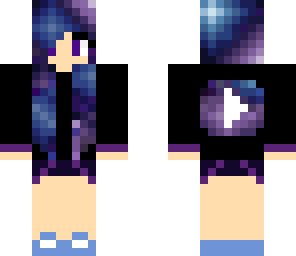 cute galaxy girl