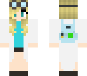chemistry class girl