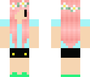 chibi flower girl