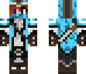 blue adventure girl