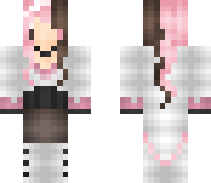 brown and pink