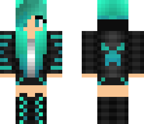 blue creeper girl