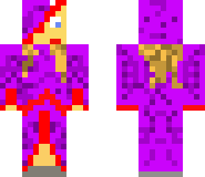 purple red jumpsuit girl