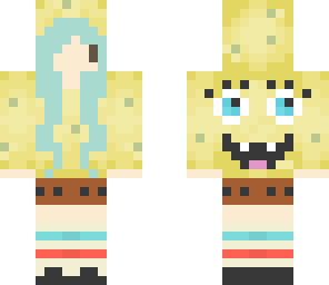 spongebob girl chibi