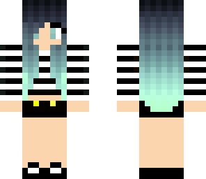 blue haired girl edited
