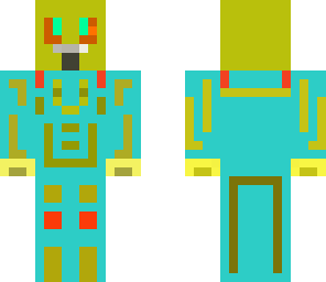 skeleton zodiac armor aquarius version 2