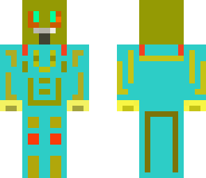 skeleton zodiac armor aquarius version 3