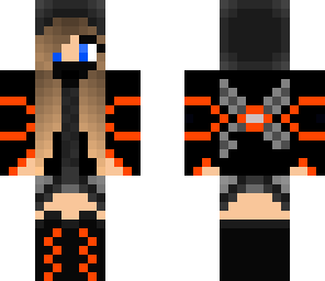 orange ninja girl