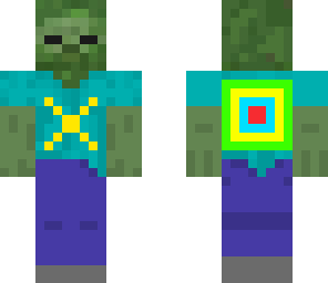 kolorowy zombie