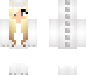 white dino girl