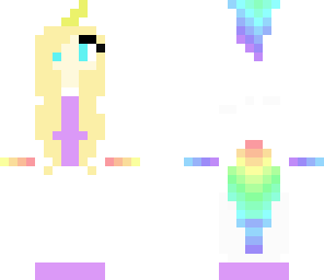 rainbow unicorn girl