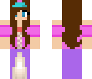 pink and purple princess