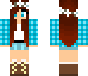 cute girl's skin