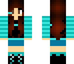 aqua gamer girl
