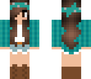 plaid bandana girl