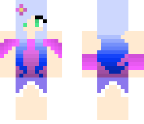 blue girl