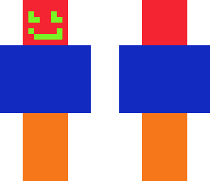 colorful person