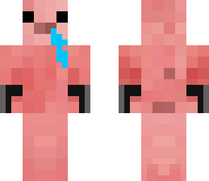 pig with gloves
