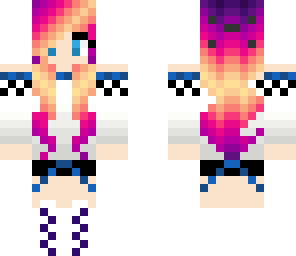 edited summer girl