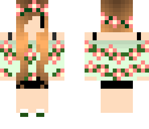 chibi flower child