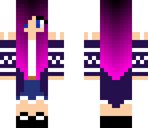 dark purple sweater girl